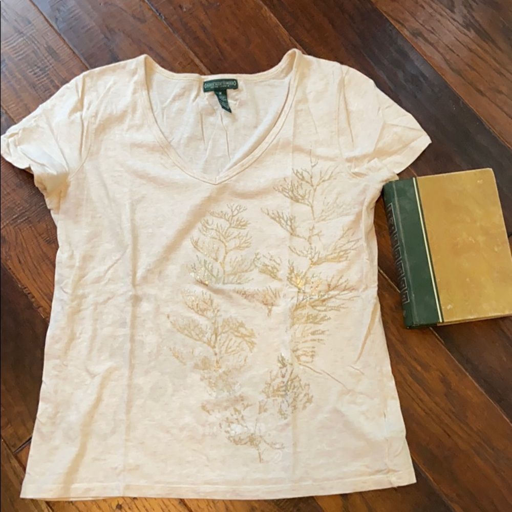 Ralph Lauren - shirt with gold branches